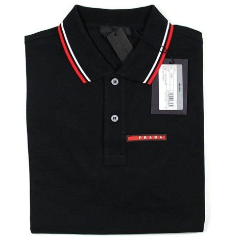 prada polo t-shirt|Prada t shirt men price.